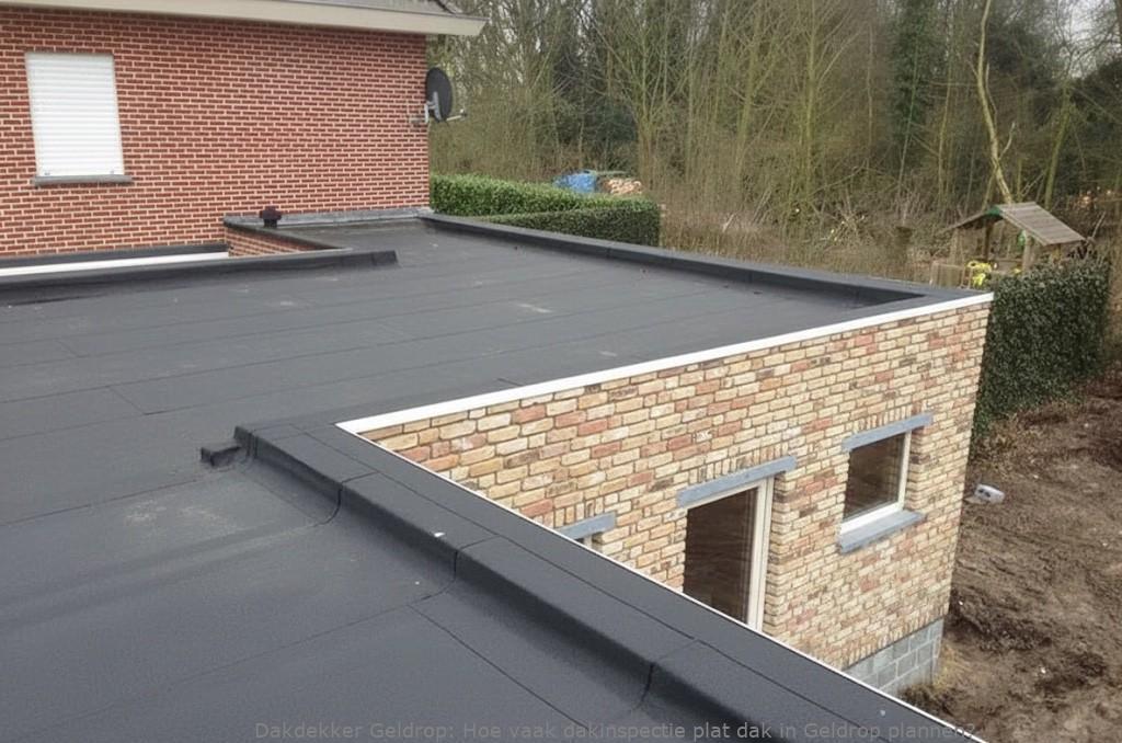 Hoe vaak dakinspectie plat dak in Geldrop plannen?