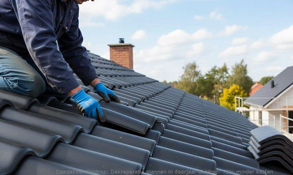Dakreparatie plannen in voorjaar Geldrop: 73% minder kosten