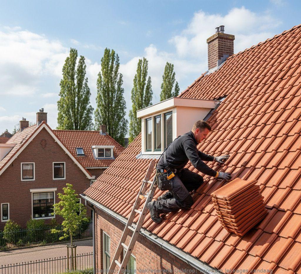 Snelle dakreparatie Geldrop: voorkom lekkages vandaag